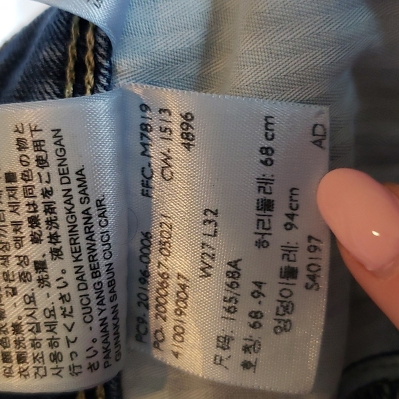 Levi's Revel Slight Curve Skinny Medium Wash - Size W27/L32 - Picture 12 of 12